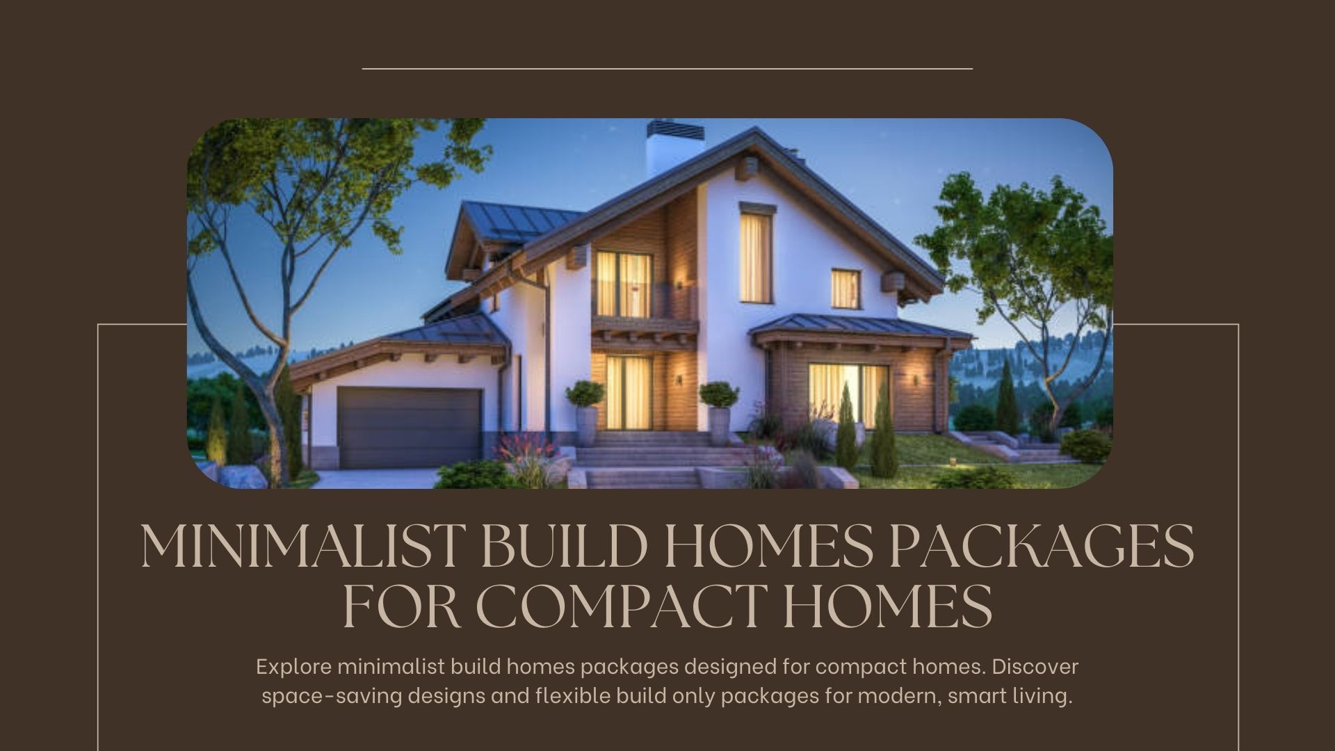 build homes packages